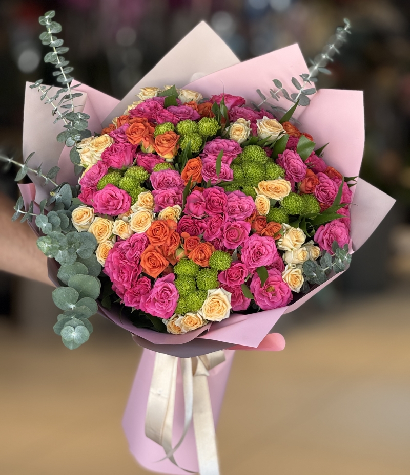 Renkli Çardak Güller